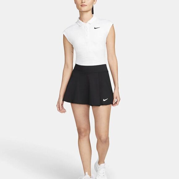NikeCourt Dri-FIT Victory Women's Flouncy Skirt - Small Tall - Picture 1 of 6